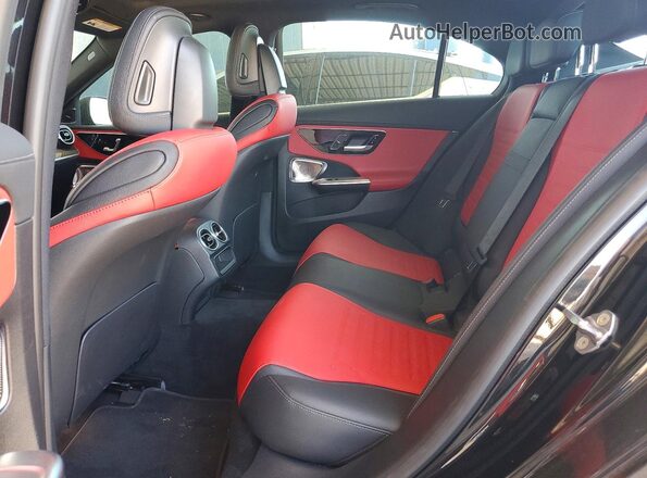 W1KAF4GB3PR154702 2023 MERCEDES-BENZ C Black Widok tylnych siedzeń