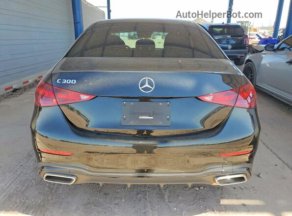 W1KAF4GB3PR154702 2023 MERCEDES-BENZ C Black Widok z tyłu