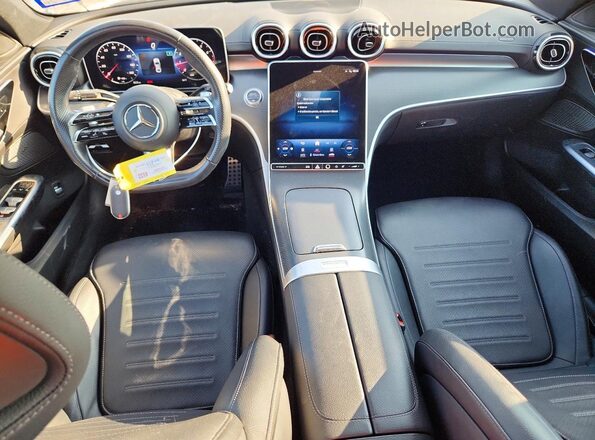 W1KAF4GB5PR106151 2023 MERCEDES-BENZ C White Widok deski rozdzielczej