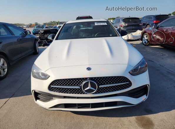 W1KAF4GB5PR106151 2023 MERCEDES-BENZ C White Widok z przodu