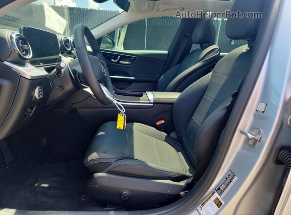 W1KAF4GB6TR313383 2026 MERCEDES-BENZ C Silver Front interior view