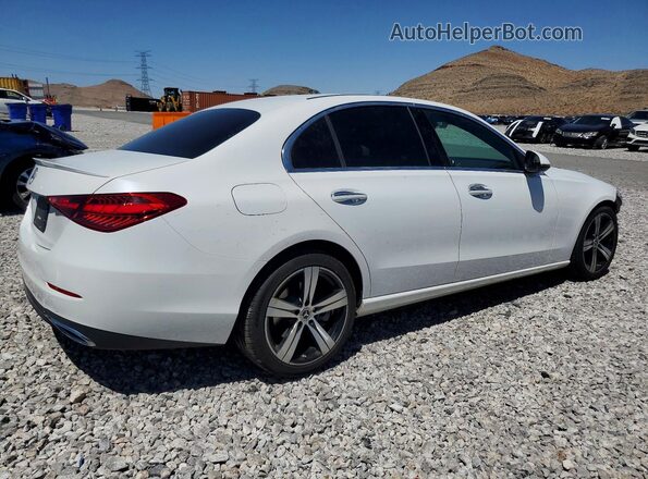 W1KAF4GB7PR100383 2023 MERCEDES-BENZ C Белый Задняя правая четверть