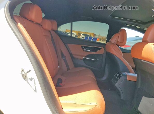 W1KAF4GB7PR100383 2023 MERCEDES-BENZ C Белый Вид задних сидений