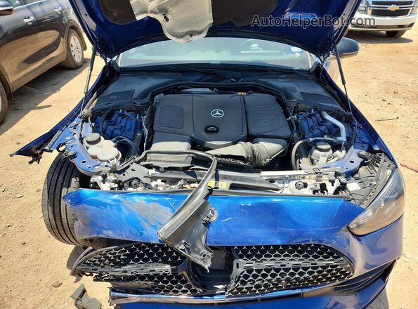 W1KAF4GB7PR150877 2023 MERCEDES-BENZ C Blue Սալոնի հետևի տեսք