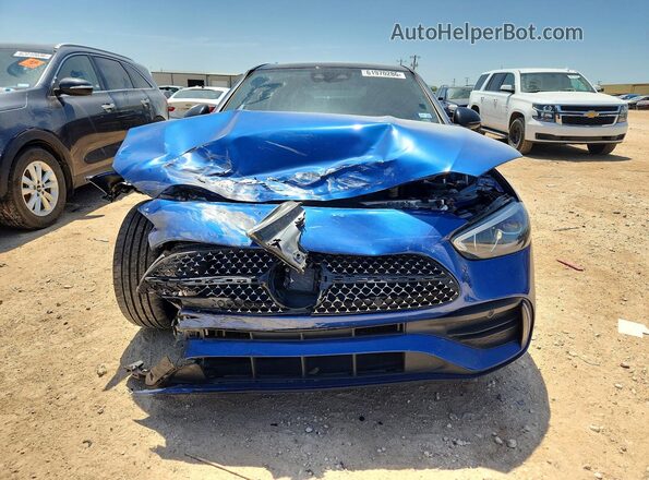W1KAF4GB7PR150877 2023 MERCEDES-BENZ C Blue Դիմացի տեսք