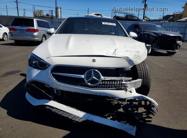 W1KAF4GB7RR221238 2024 MERCEDES-BENZ C White Вид спереду