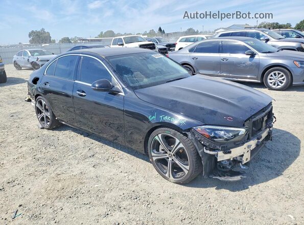 W1KAF4HB0NR057095 2022 MERCEDES-BENZ C Black Передня права чверть