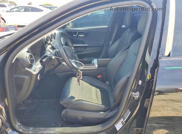 W1KAF4HB0NR057095 2022 MERCEDES-BENZ C Black Вид салону спереду