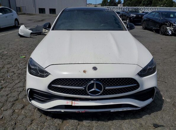 W1KAF4HB2NR067935 2022 MERCEDES-BENZ C White წინა ხედი