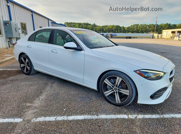 W1KAF4HB5RR129690 2024 MERCEDES-BENZ C White Передня права чверть