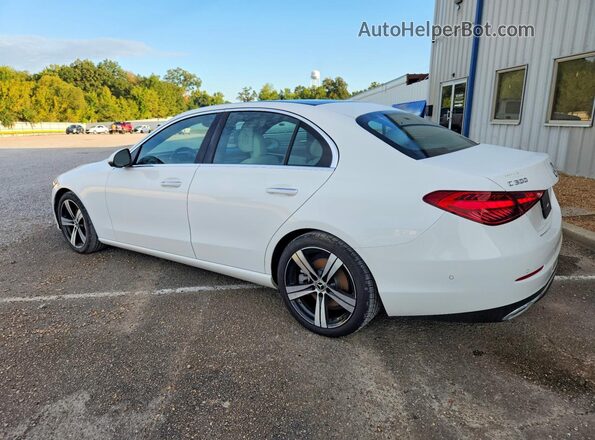 W1KAF4HB5RR129690 2024 MERCEDES-BENZ C White Задня ліва чверть