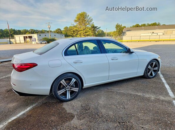 W1KAF4HB5RR129690 2024 MERCEDES-BENZ C White Задня права чверть