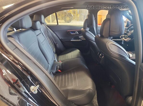 W1KAF4HB5RR162995 2024 MERCEDES-BENZ C Black Rear seats view