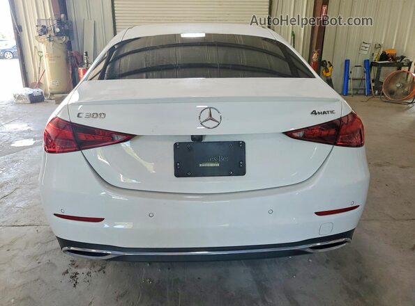 W1KAF4HB6RR210956 2024 MERCEDES-BENZ C White Vista trasera