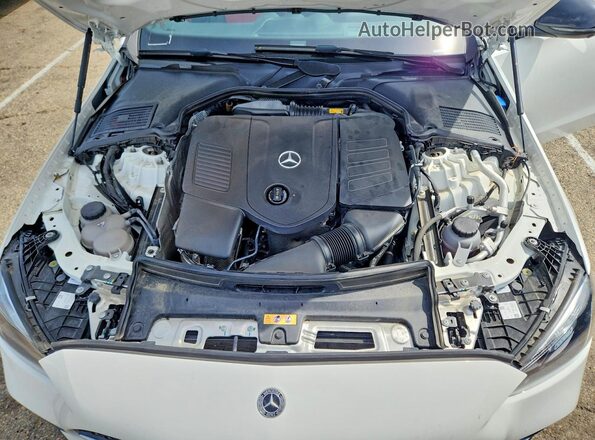 W1KAF4HB7NR051617 2022 MERCEDES-BENZ C White Widok wnętrza z tyłu