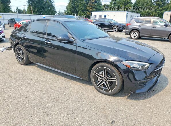 W1KAF4HB7RR165526 2024 MERCEDES-BENZ C Black Передня права чверть