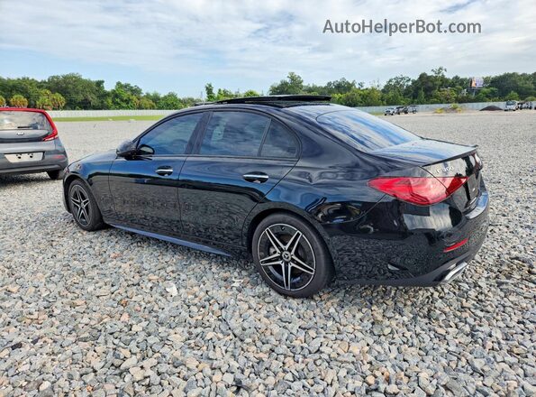 W1KAF4HB7SR249075 2025 MERCEDES-BENZ C Black Rear left