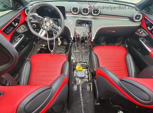 W1KAF4HB7SR249075 2025 MERCEDES-BENZ C Black Dashboard view