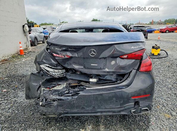 W1KAF4HB7SR285185 2025 MERCEDES-BENZ C Charcoal Vista trasera