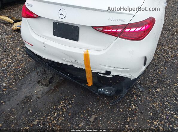 W1KAF4HB8PR084872 2023 MERCEDES-BENZ C-CLASS White Vista frontal