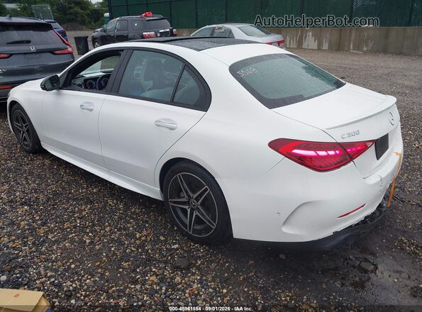 W1KAF4HB8PR084872 2023 MERCEDES-BENZ C-CLASS White Trasero izquierdo