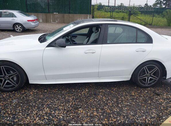 W1KAF4HB8PR084872 2023 MERCEDES-BENZ C-CLASS White Vista interior de 360 grados