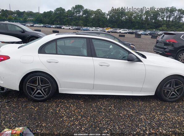 W1KAF4HB8PR084872 2023 MERCEDES-BENZ C-CLASS White Vista interior trasera