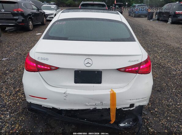 W1KAF4HB8PR084872 2023 MERCEDES-BENZ C-CLASS White 