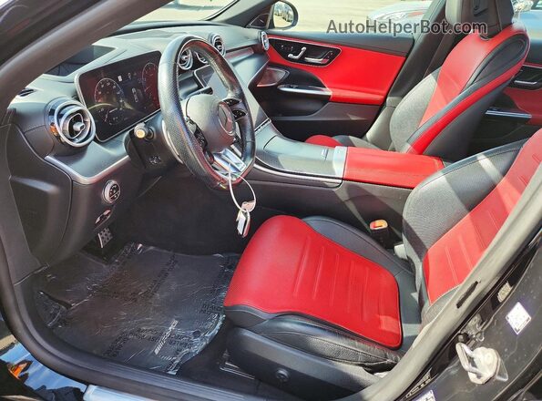W1KAF8HB1PR122899 2023 MERCEDES-BENZ C Black Vista interior delantera