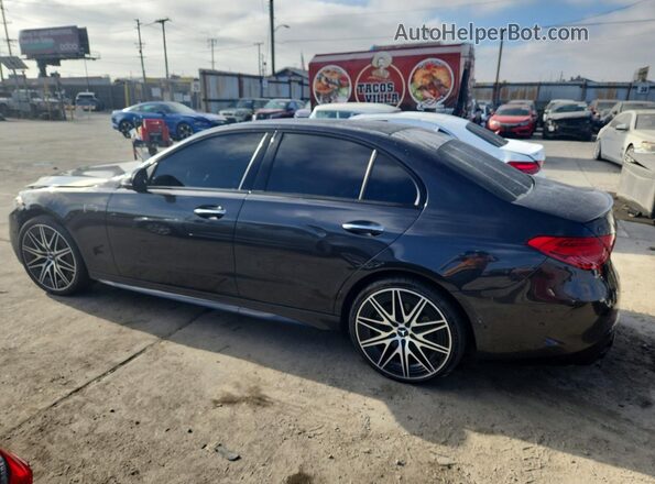 W1KAF8HB6SR295259 2025 MERCEDES-BENZ C-CLASS Charcoal Trasero derecho