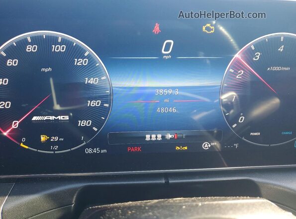 W1KAF8HB7PR115133 2023 MERCEDES-BENZ C Charcoal Սարքավորումների վահանակի տեսք
