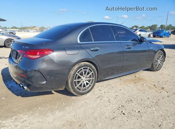 W1KAF8HB7PR115133 2023 MERCEDES-BENZ C Charcoal Հետևի աջ