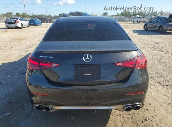 W1KAF8HB7PR115133 2023 MERCEDES-BENZ C Charcoal Հետևի տեսք