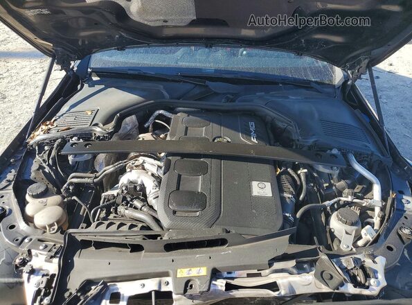 W1KAF8HB7PR115133 2023 MERCEDES-BENZ C Charcoal Սալոնի հետևի տեսք