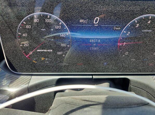 W1KAF8HBXTR304336 2026 MERCEDES-BENZ C Black Instrument cluster view
