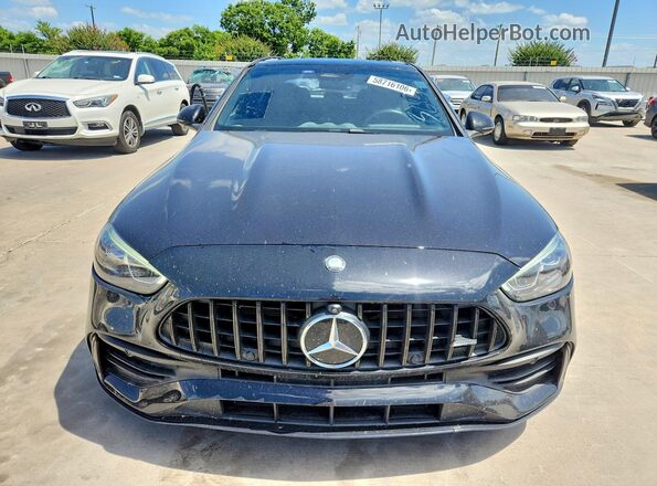 W1KAF8HBXTR304336 2026 MERCEDES-BENZ C Black Front view