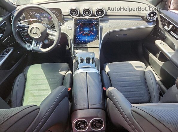 W1KAF8HBXTR304336 2026 MERCEDES-BENZ C Black Dashboard view