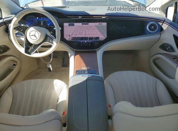 W1KCG2DB3SA049888 2025 MERCEDES-BENZ EQS Blue Dashboard view