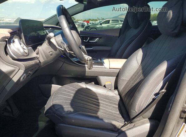 W1KCG2DB5NA012507 2022 MERCEDES-BENZ EQS Charcoal Widok wnętrza z przodu
