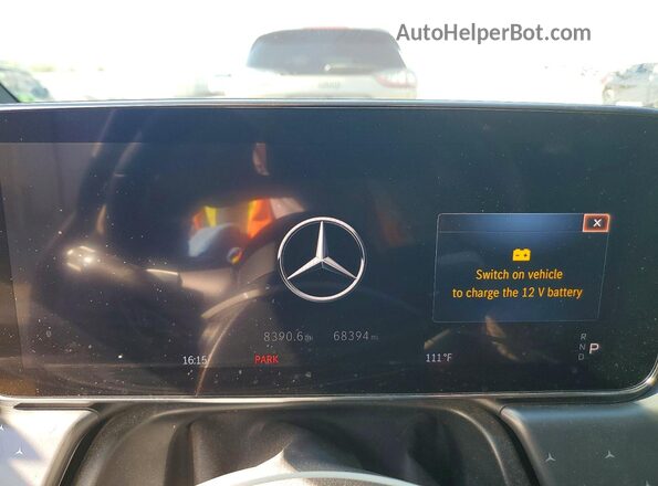W1KCG2DB5NA012507 2022 MERCEDES-BENZ EQS Charcoal Widok zestawu wskaźników