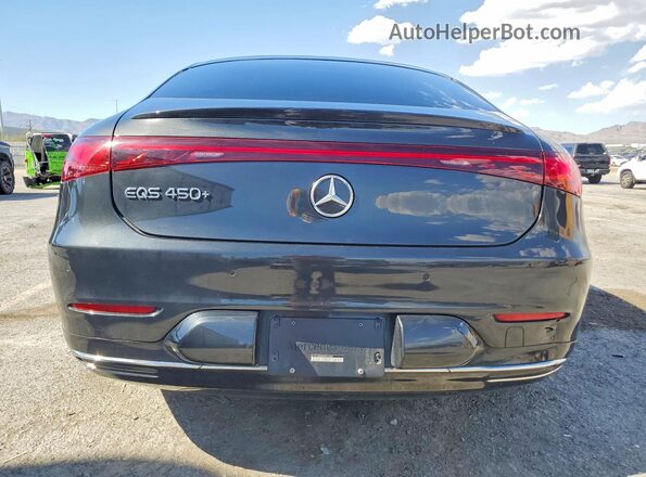 W1KCG2DB5NA012507 2022 MERCEDES-BENZ EQS Charcoal Widok z tyłu