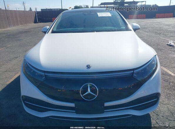 W1KCG2DB9PA031077 2023 MERCEDES-BENZ EQS 450+ White Instrument cluster view