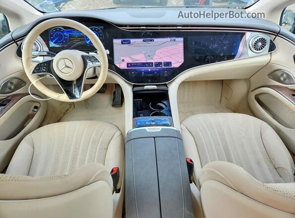 W1KCG4EB5PA024332 2023 MERCEDES-BENZ EQS Blue Առջևի վահանակի տեսք