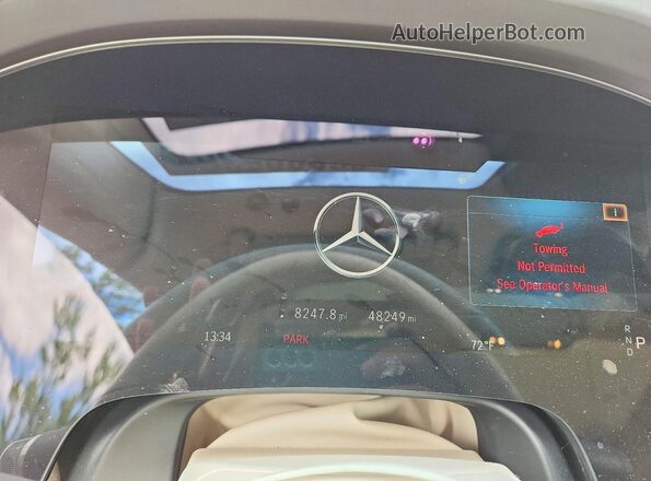 W1KCG4EB5PA024332 2023 MERCEDES-BENZ EQS Blue Սարքավորումների վահանակի տեսք