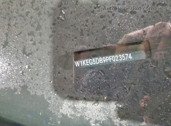 W1KEG5DB9PF023574 2023 MERCEDES-BENZ EQE Black ძრავის განყოფილების ხედი