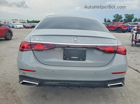 W1KLF4HB1SA092375 2025 MERCEDES-BENZ E Gray Rear view