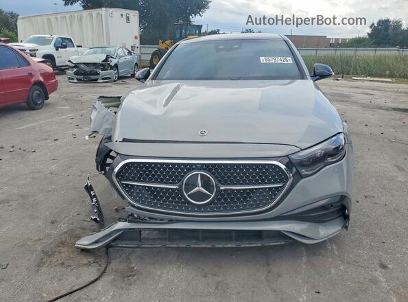W1KLF4HB1SA092375 2025 MERCEDES-BENZ E Gray Front view