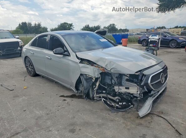 W1KLF4HB1SA092375 2025 MERCEDES-BENZ E Gray Front right