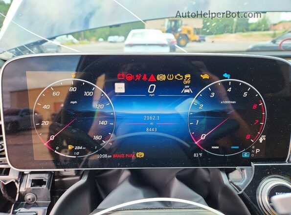 W1KLF6BB4SA165842 2025 MERCEDES-BENZ E Charcoal Vista del cuadro de instrumentos
