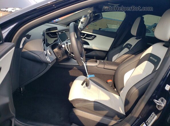 W1KLF6DB1SA168288 2025 MERCEDES-BENZ E Blue Widok wnętrza z przodu